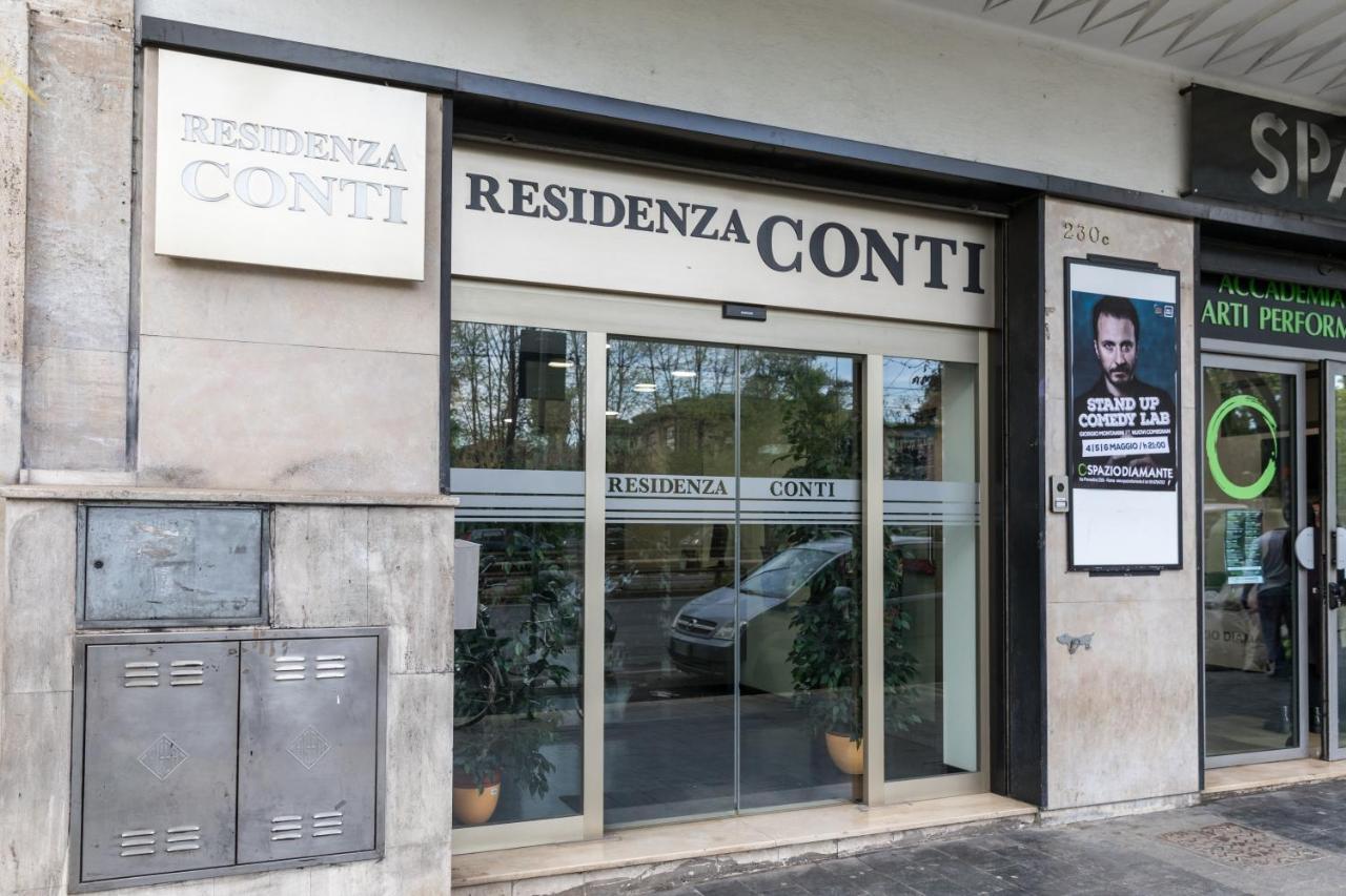 Residenza Conti Aparthotel Rom Exteriör bild